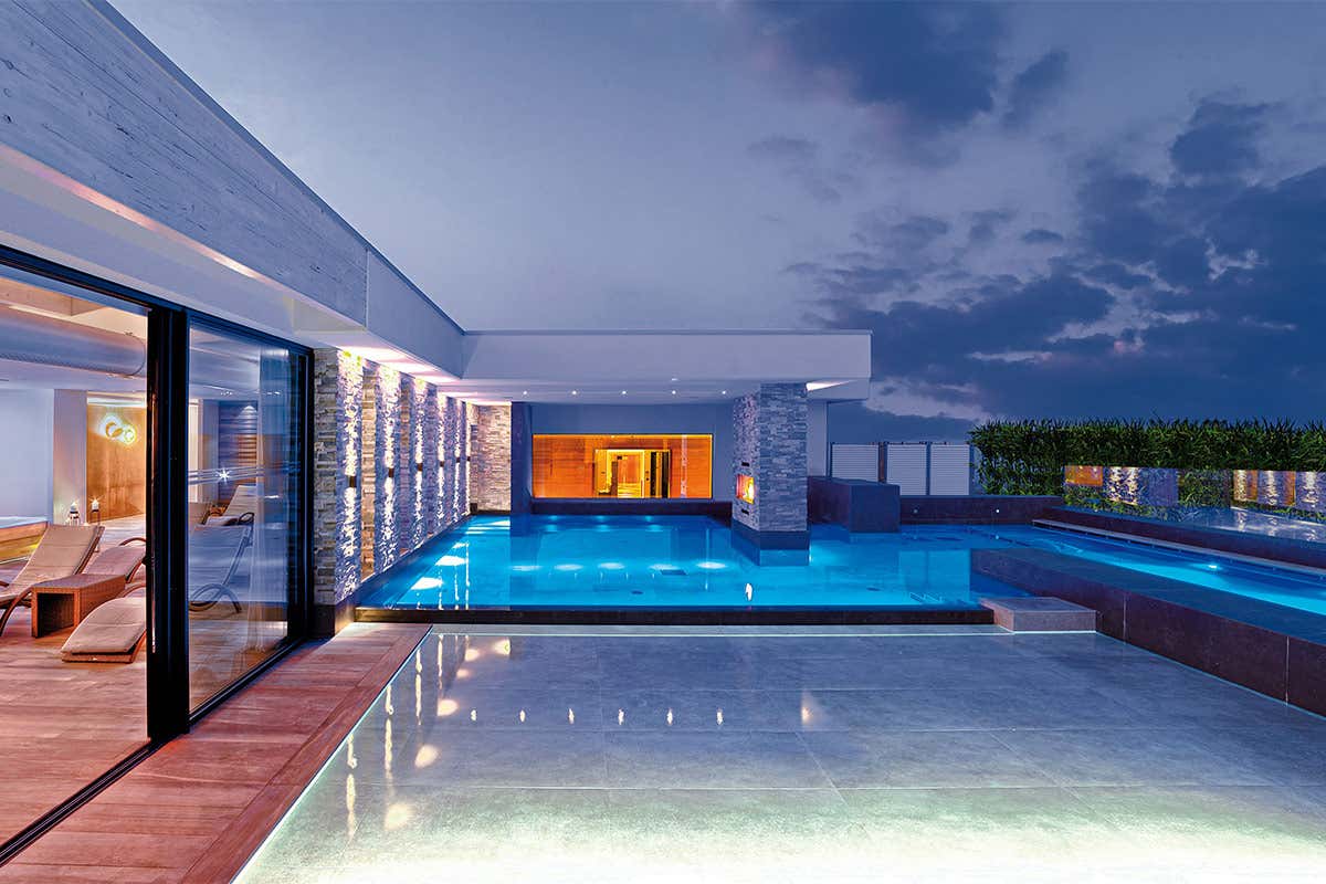 RoofTop54, la Spa panoramica Qui il benessere è una filosofia Lo stile dell'Esplanade Tergesteo