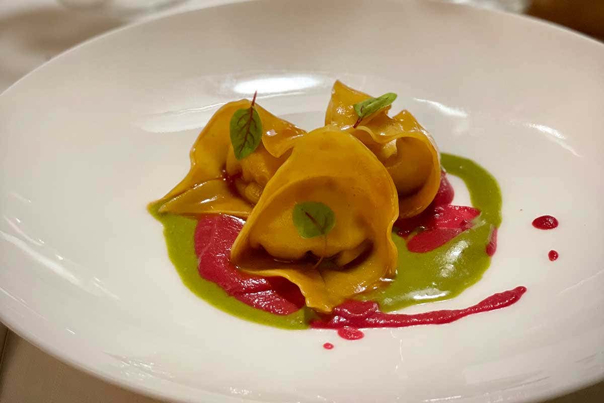 Uno dei piatti creati da chef Bruschetti Arriva il marchio Deco per i formaggi ad Alagna Valsesia