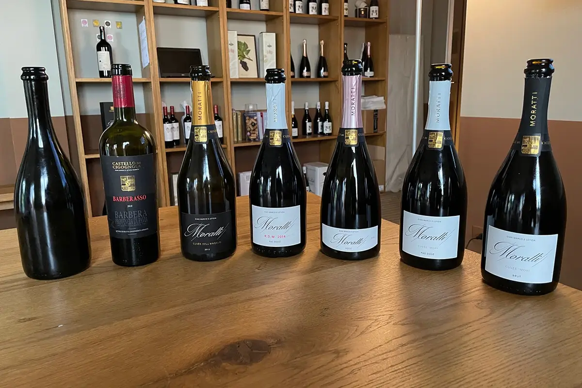 I vini degustati Il Pinot Nero secondo Castello di Cigognola
