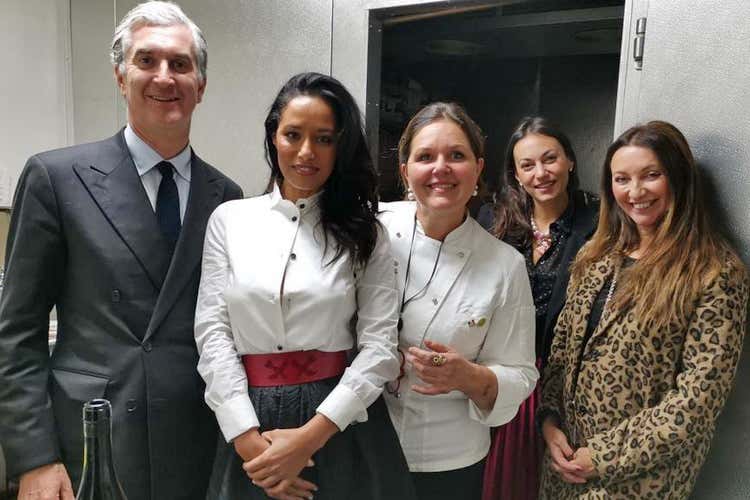 Francesco Genuardi, Rula Jebreal, Bonetta dell'Oglio e le due viceconsoli (Dell&rsquo;Oglio, dalla Sicilia a New YorkA cena scarti contro lo spreco)