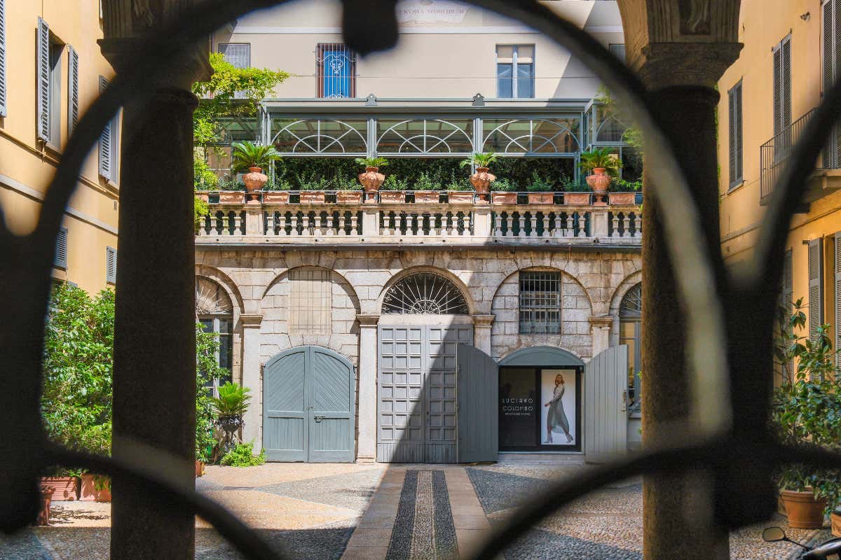 L'esterno del ristorante Cavoli a Merenda, che sembra proprio una casa