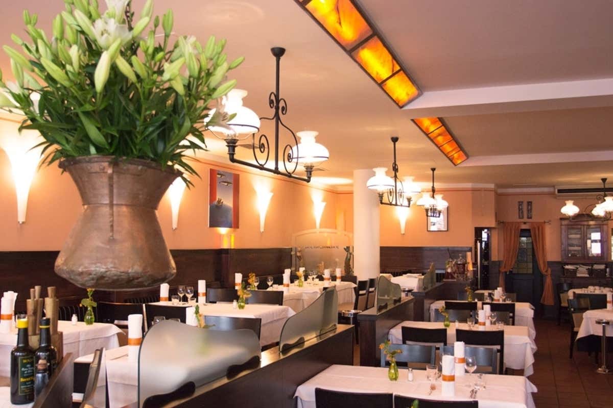 La sala dell’Osteria Der Katzlmacher