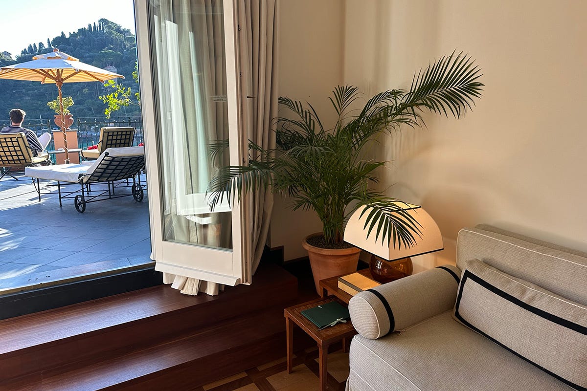 Spleindido Mare, una delle camere Splendido Mare a Portofino: lusso, relax e cucina gourmet