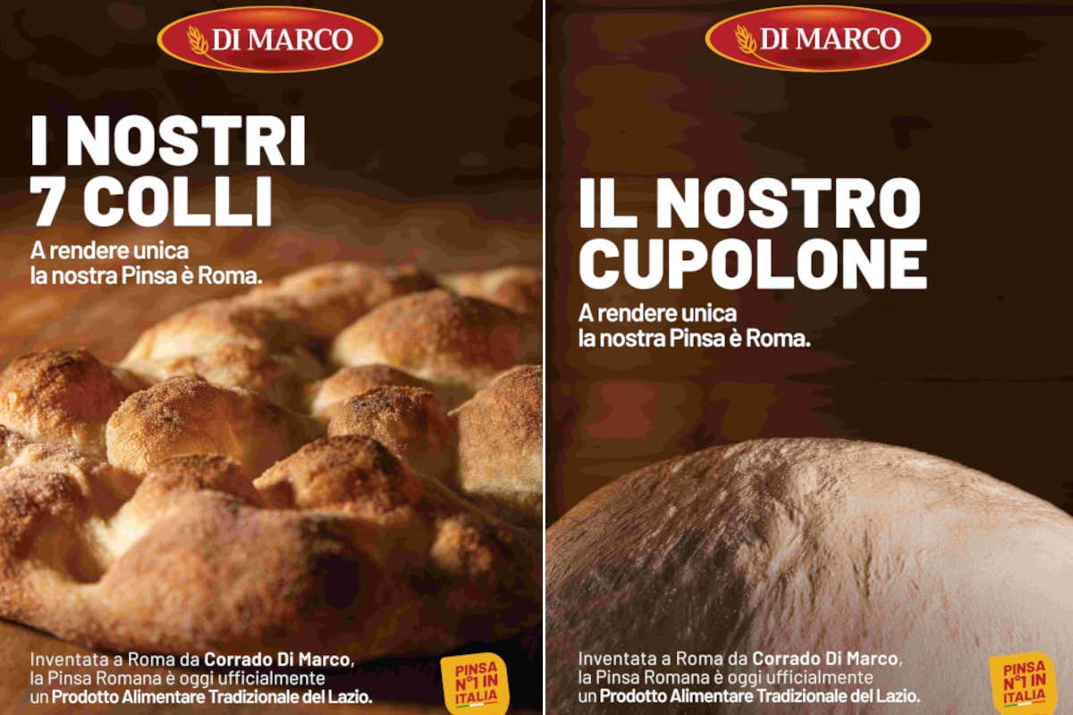 Roma protagonista della nuova campagna Di Marco dedicata alla pinsa Roma protagonista della nuova campagna Di Marco dedicata alla pinsa
