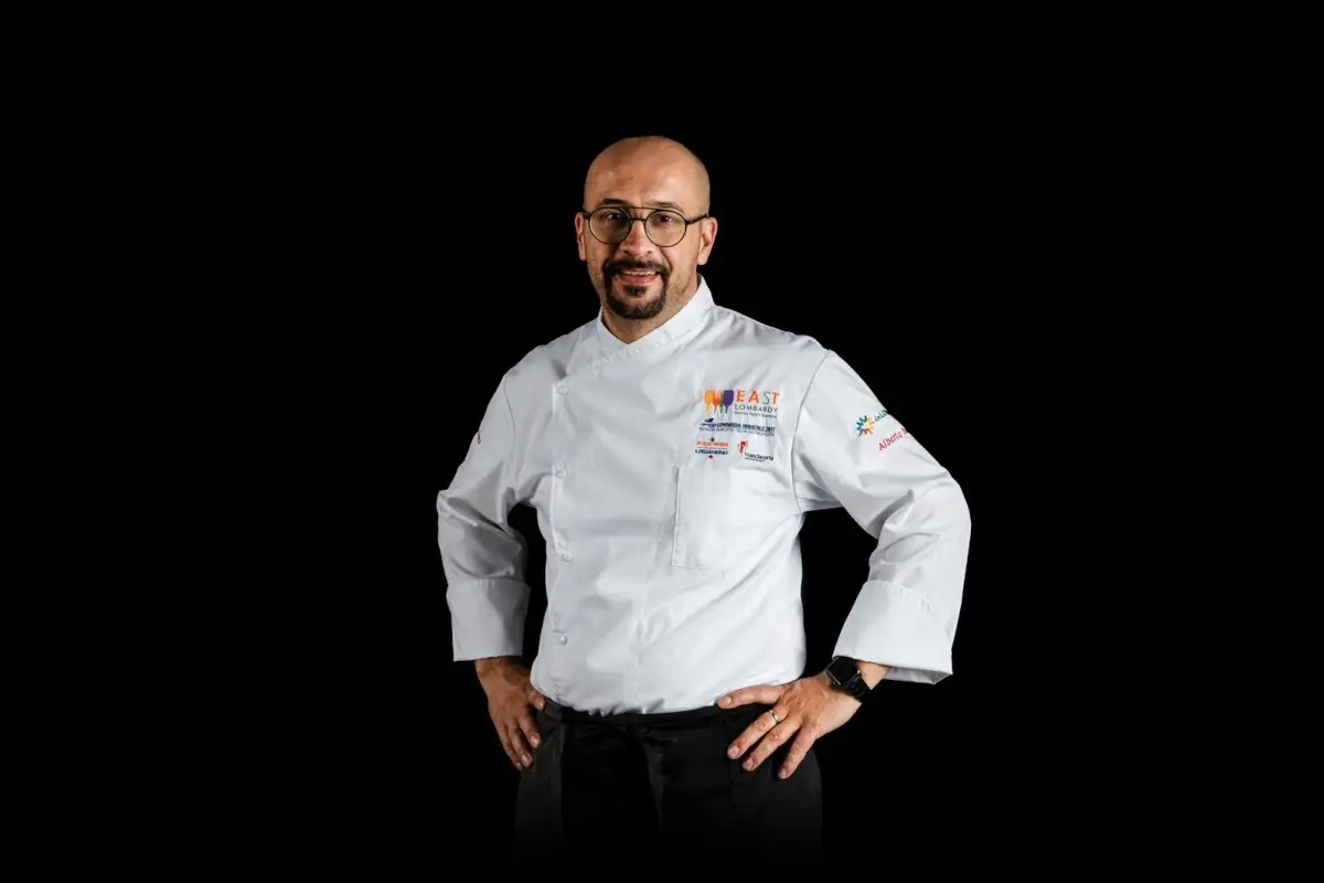 Alberto Bertani Sfida tra cucina licquida e solida al Dialogue di Brescia