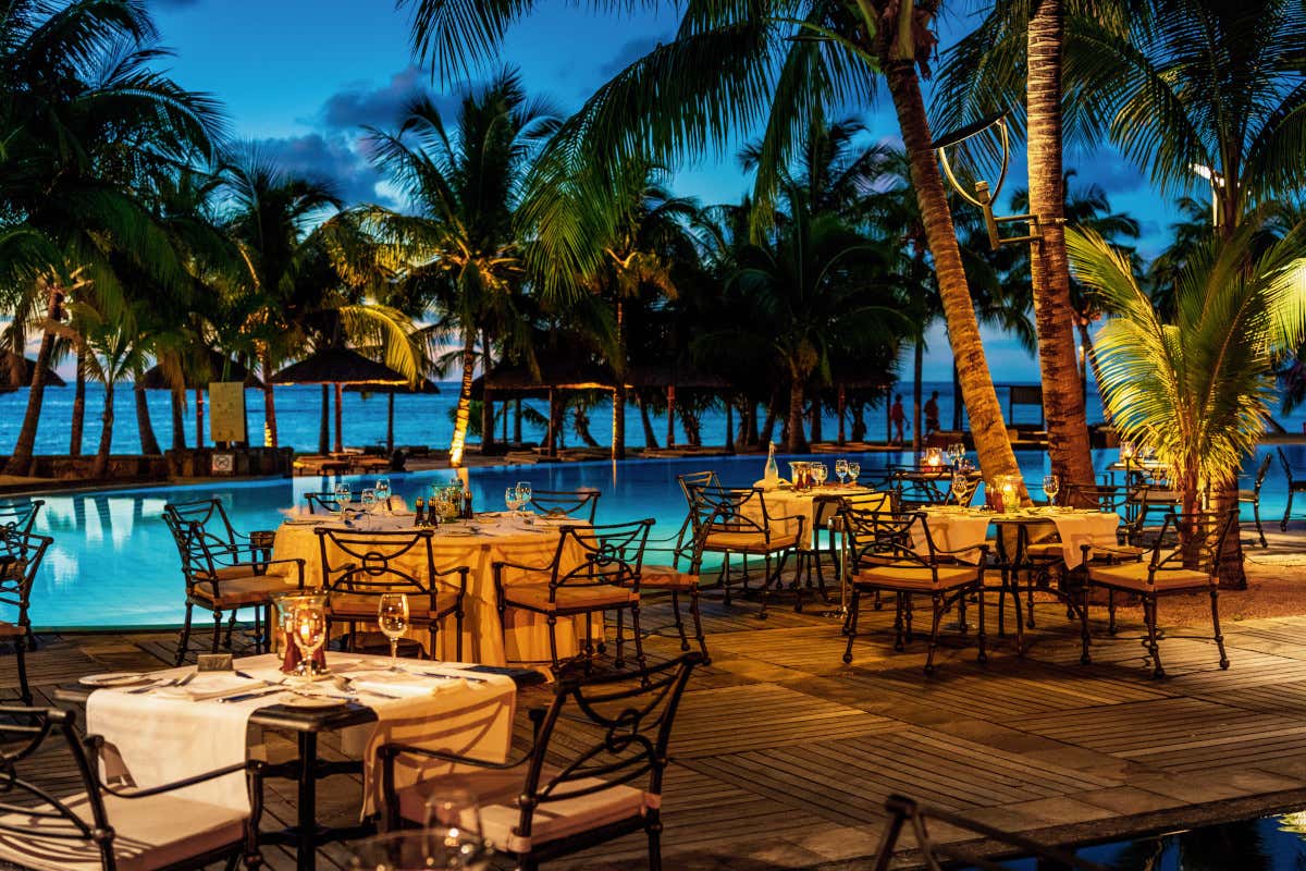 Dinarobin Beachcomber, eleganza tropicale a Mauritius 