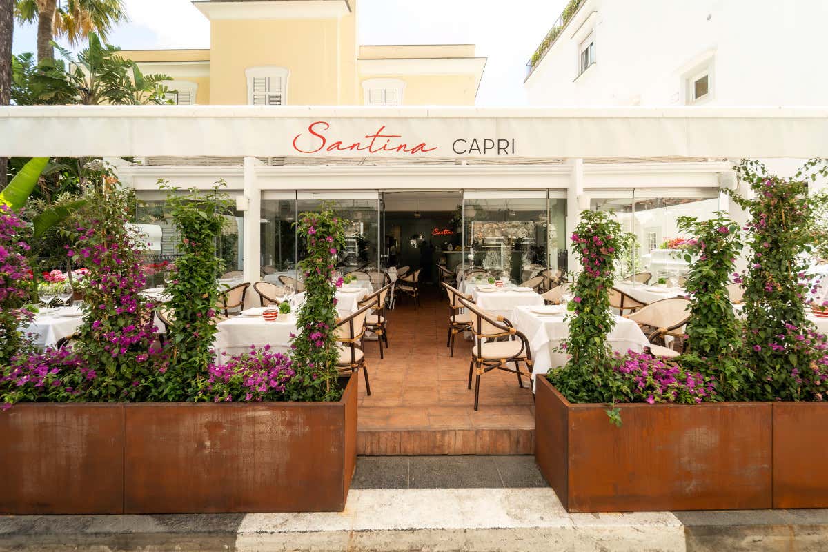 Apre a Capri Santina, ristorante gourmet ispirato alla Conca del Sogno