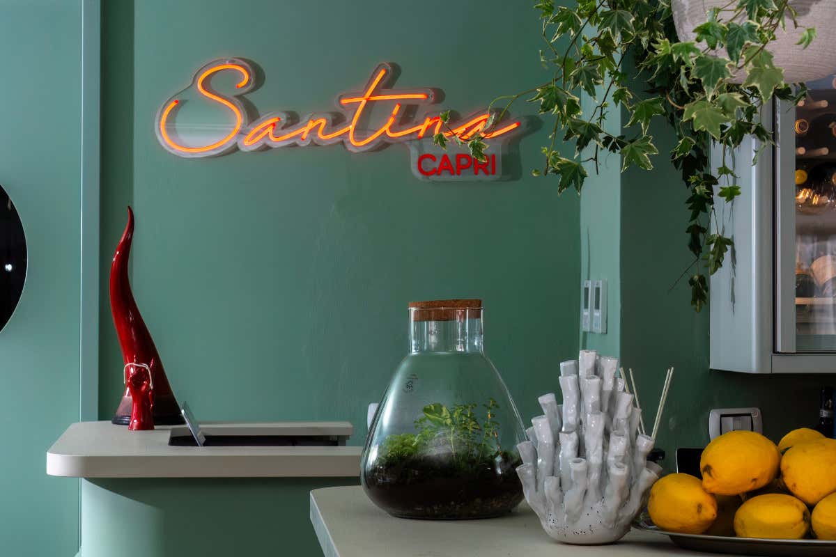 Apre a Capri Santina, ristorante gourmet ispirato alla Conca del Sogno