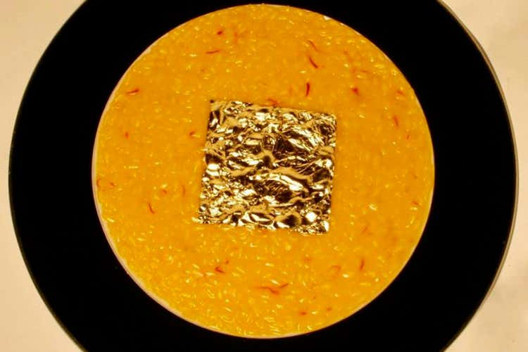 Riso, oro e zafferano di Gualtiero Marchesi (Il diritto d'autore in cucina La Cassazione fa un passo avanti)