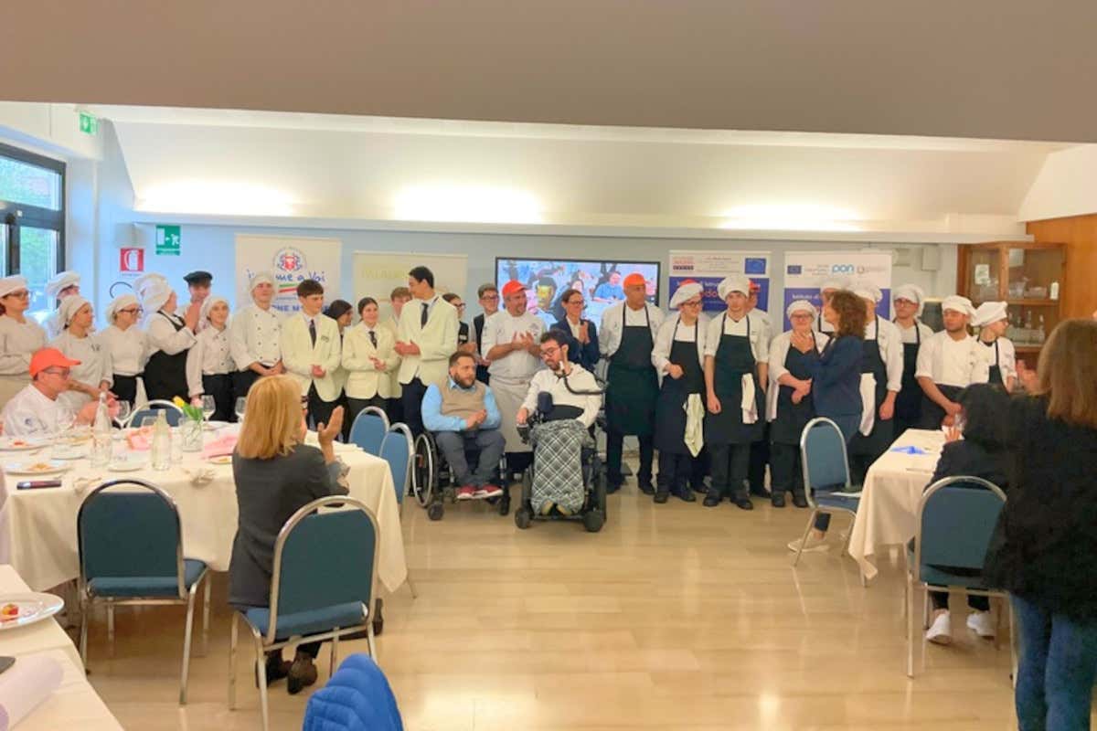 “La gioia del cibo anche con disfagia”: la foto di gruppo
