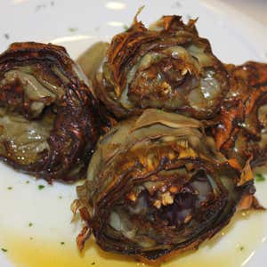 Carciofi alla Giudia al forno