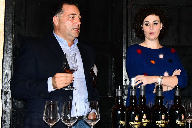 Enrico Stella e Maria Chiara Bellina (I dolci dei Conventi femminili siciliani incontrano i vini di Cantine Pellegrino)