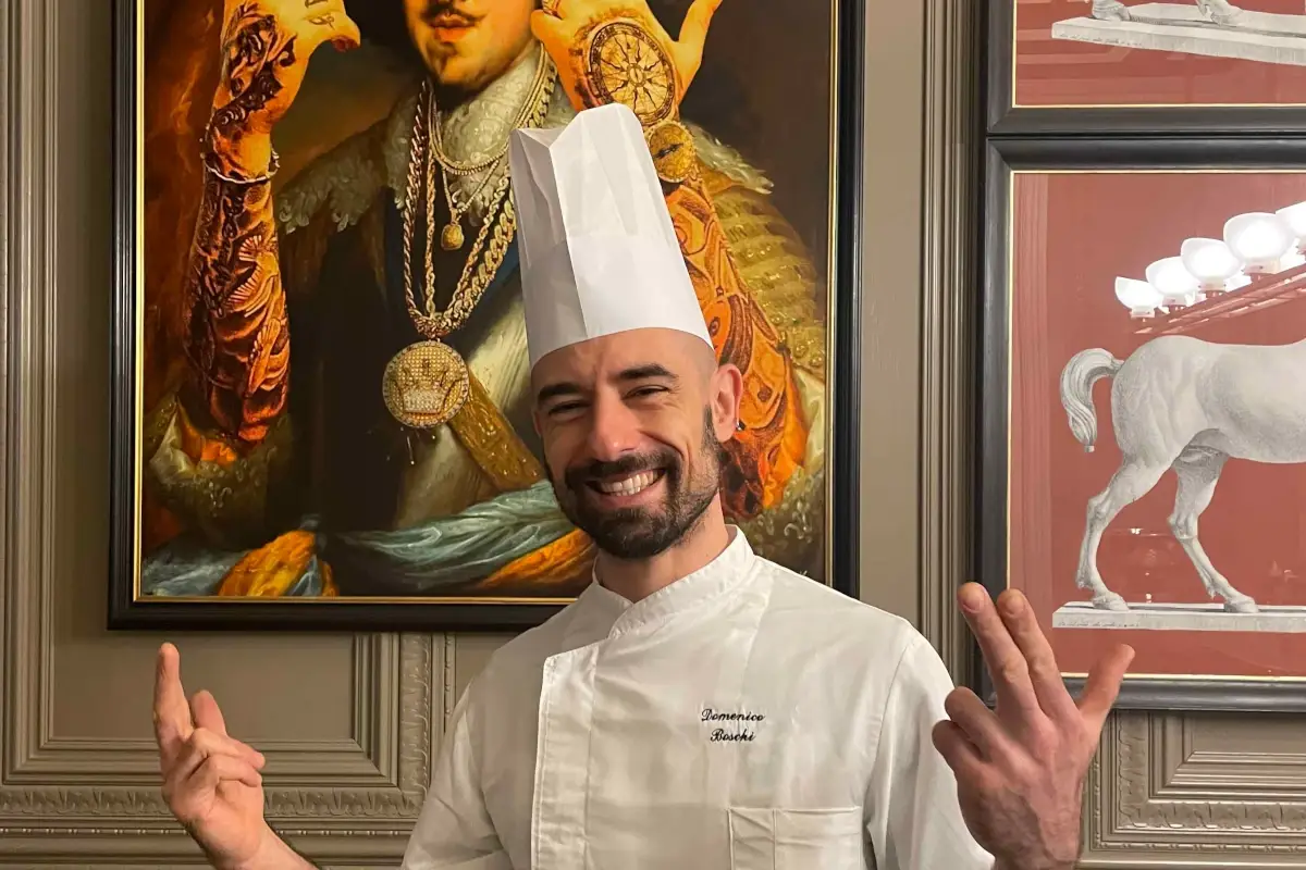 Domenico Boschi, chef del Don Pasquale&nbsp; A tavola come a teatro: il Don Pasquale di Roma, sensuale ed eccentrico