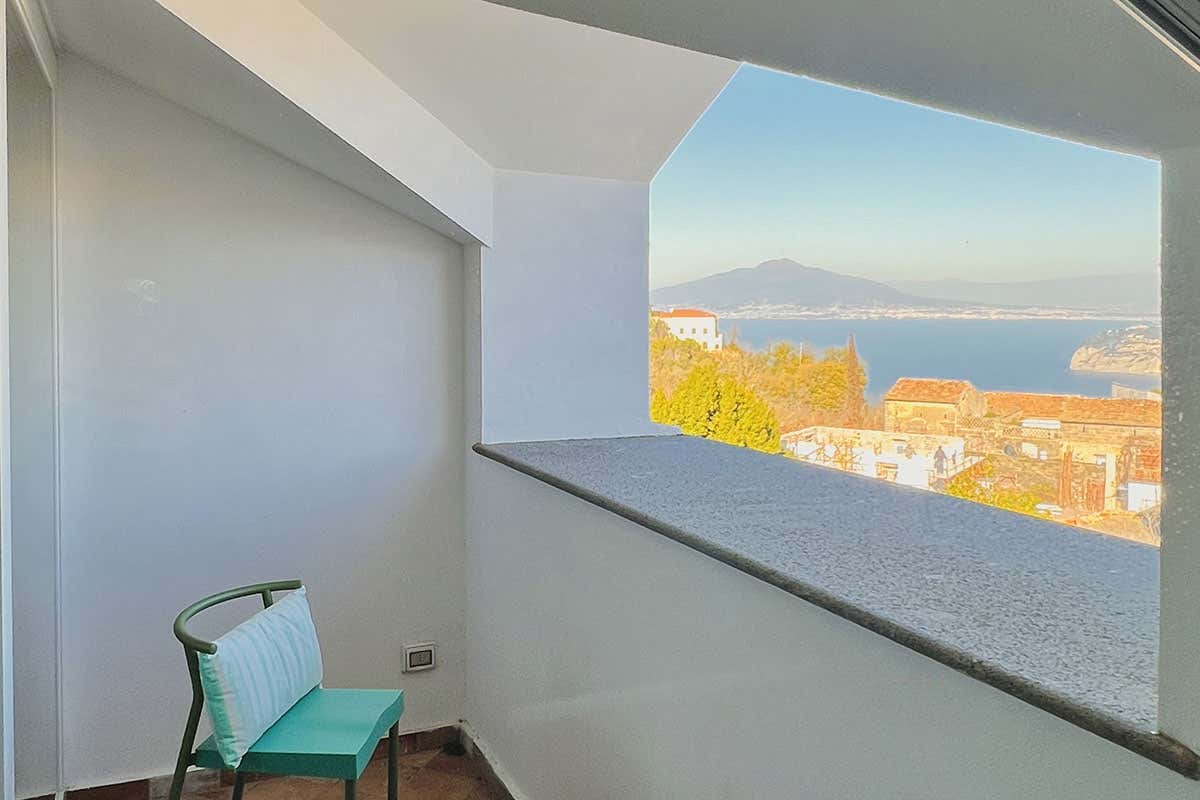 La vista dalla stanza Affare secolare di famiglia: lunga vita al Don Alfonso 1890