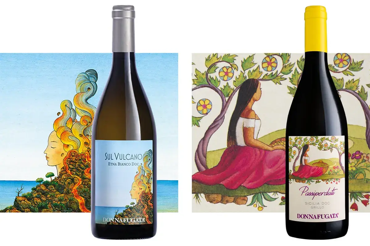 Etichette Donnafugata Label design, raccontare la personalit&agrave; di un vino partendo dall&rsquo;etichetta