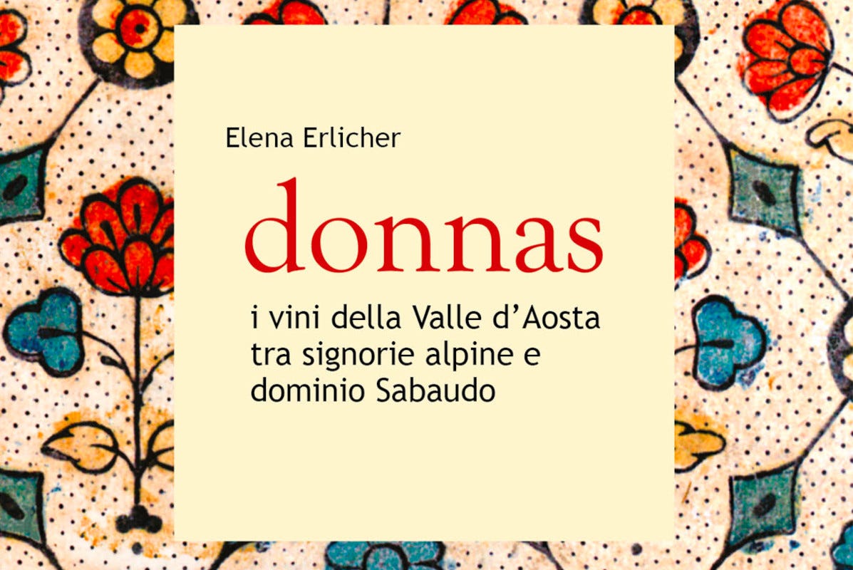 La copertina del libro La storia del vino in Val d'Aosta