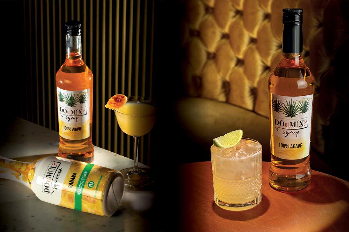 DOuMIX? Squeeze No Added Sugar alla Banana e la novità Syrup 100% Agave