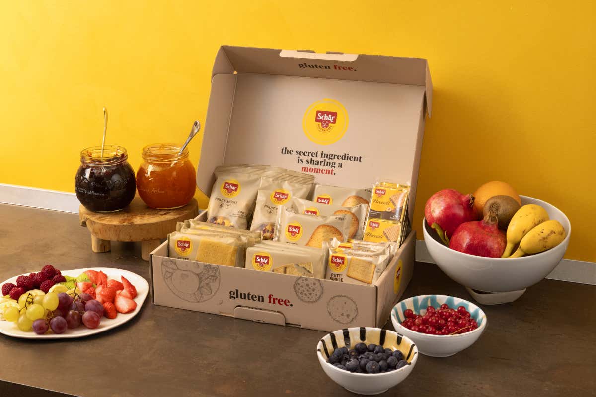 Prodotti dolci e salati per una colazione gluten free di qualità al bar o in hotel Prodotti dolci e salati per una colazione gluten free di qualità al bar o in hotel