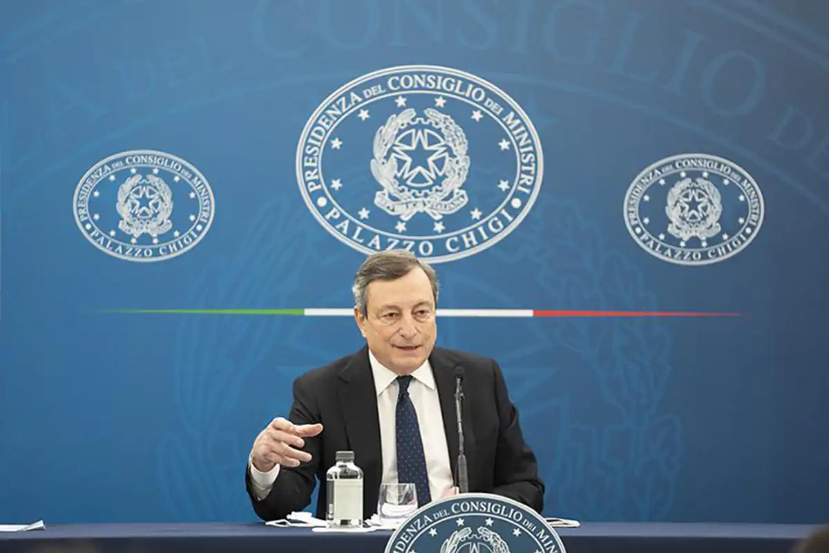 Mario Draghi Cosa succeder&agrave; dopo Pasqua? Le parole di Mario Draghi