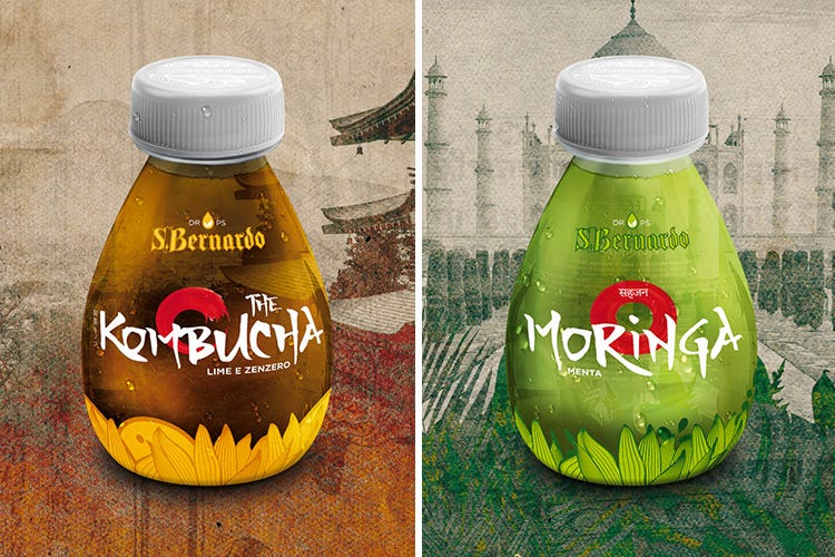 The Kombucha e Moringa (Drops of Tea di San Bernardo Nuovi infusi sani e... tascabili!)