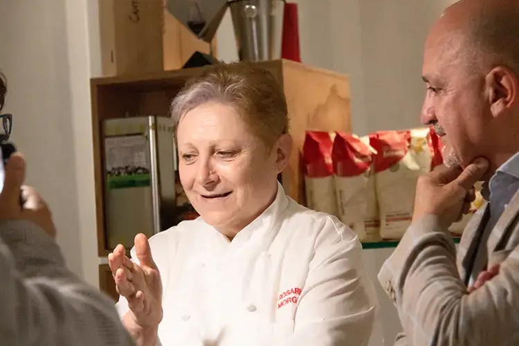 La chef Rosaria Morganti 