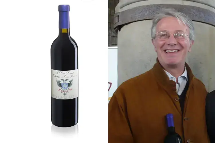 Il Valcalepio rosso Riserva I due Lauri e il produttore Emanuele Medolago Albani&nbsp; Il Valcalepio rosso I due Lauri 2016 di [Medolago Albani], miglior vino bordolese al mondo