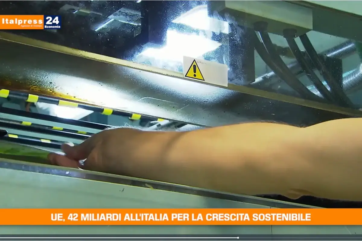 [TG Economia]: Ue, 42 miliardi all'Italia per la crescita sostenibile