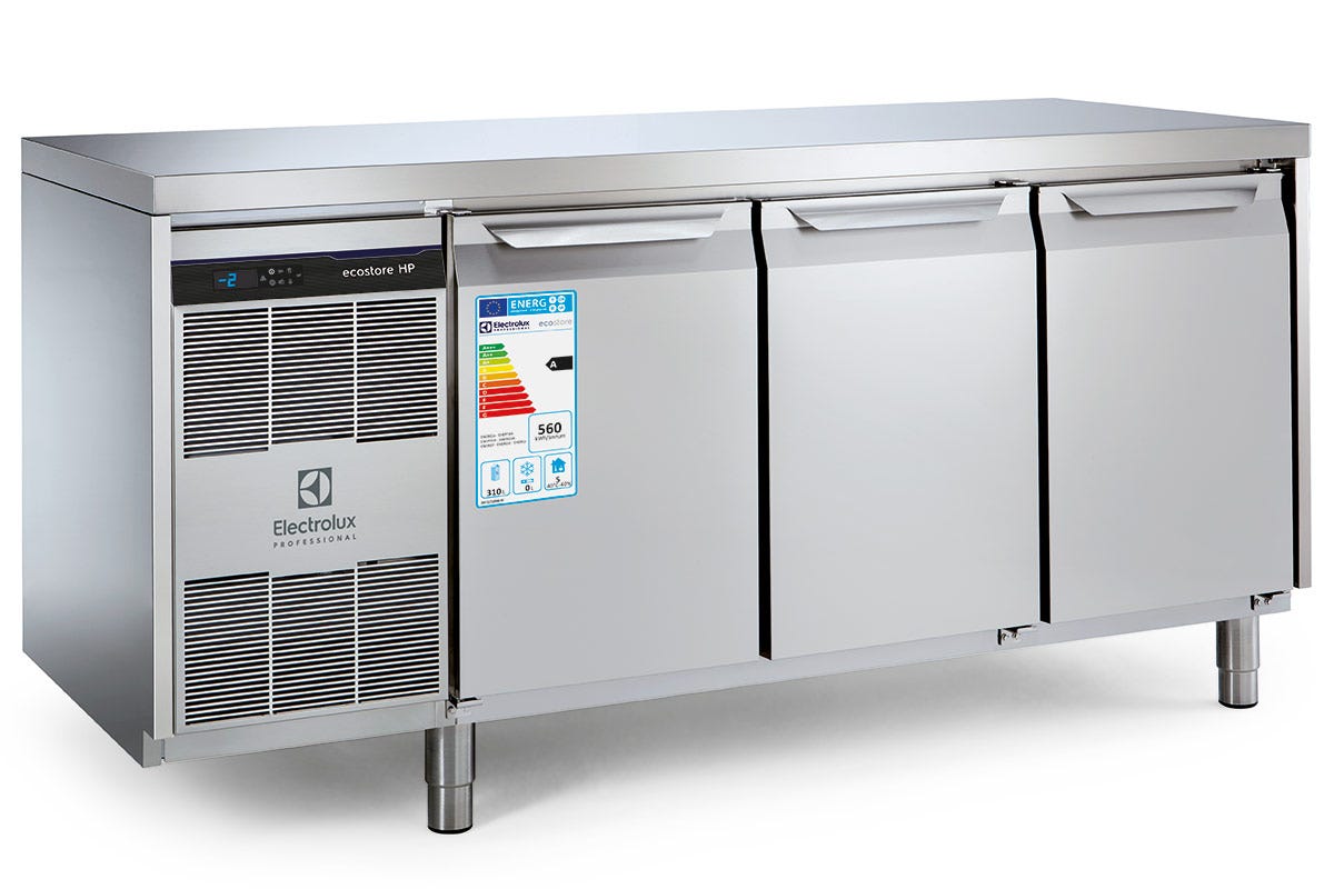 Tavolo refrigerato ecostoreHP Armadi e tavoli refrigerati ecostoreHP: alte prestazioni, bassi consumi, minimo impatto ambientale