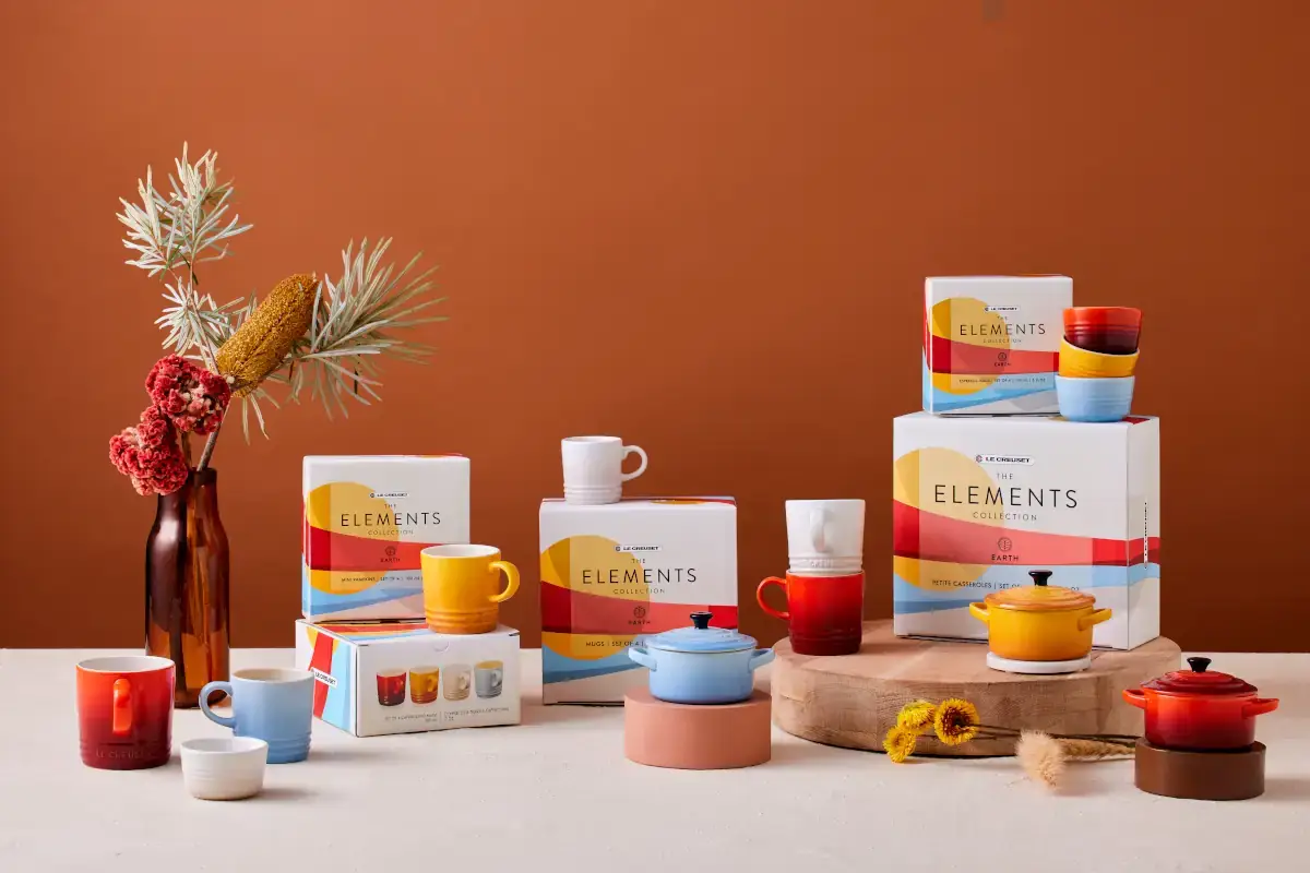 Le Creuset presenta Elements Collection, ispirata ai quattro elementi naturali