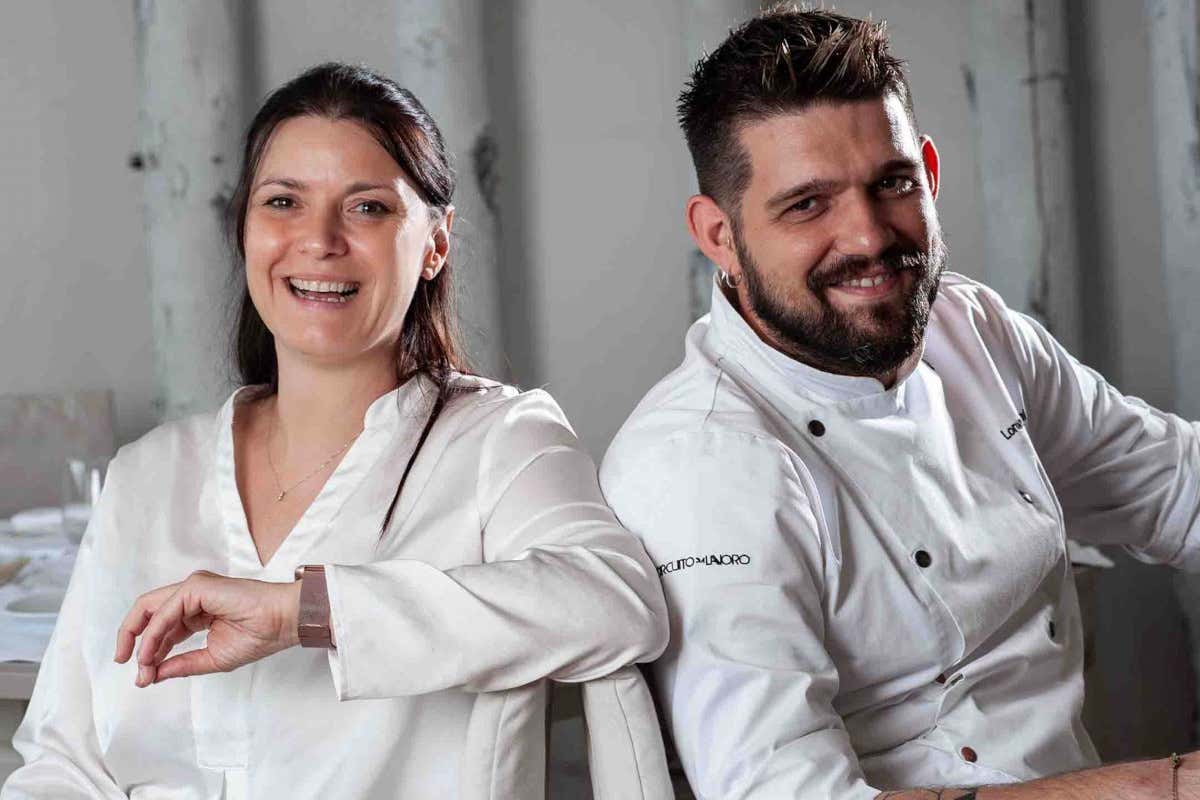 Elena Angeletti e Lorenzo Cantoni A “Il Frantoio” di Assisi l'olio è protagonista anche... nel bicchiere Elena Angeletti e Lorenzo Cantoni A “Il Frantoio” di Assisi l'olio è protagonista anche... nel bicchiere