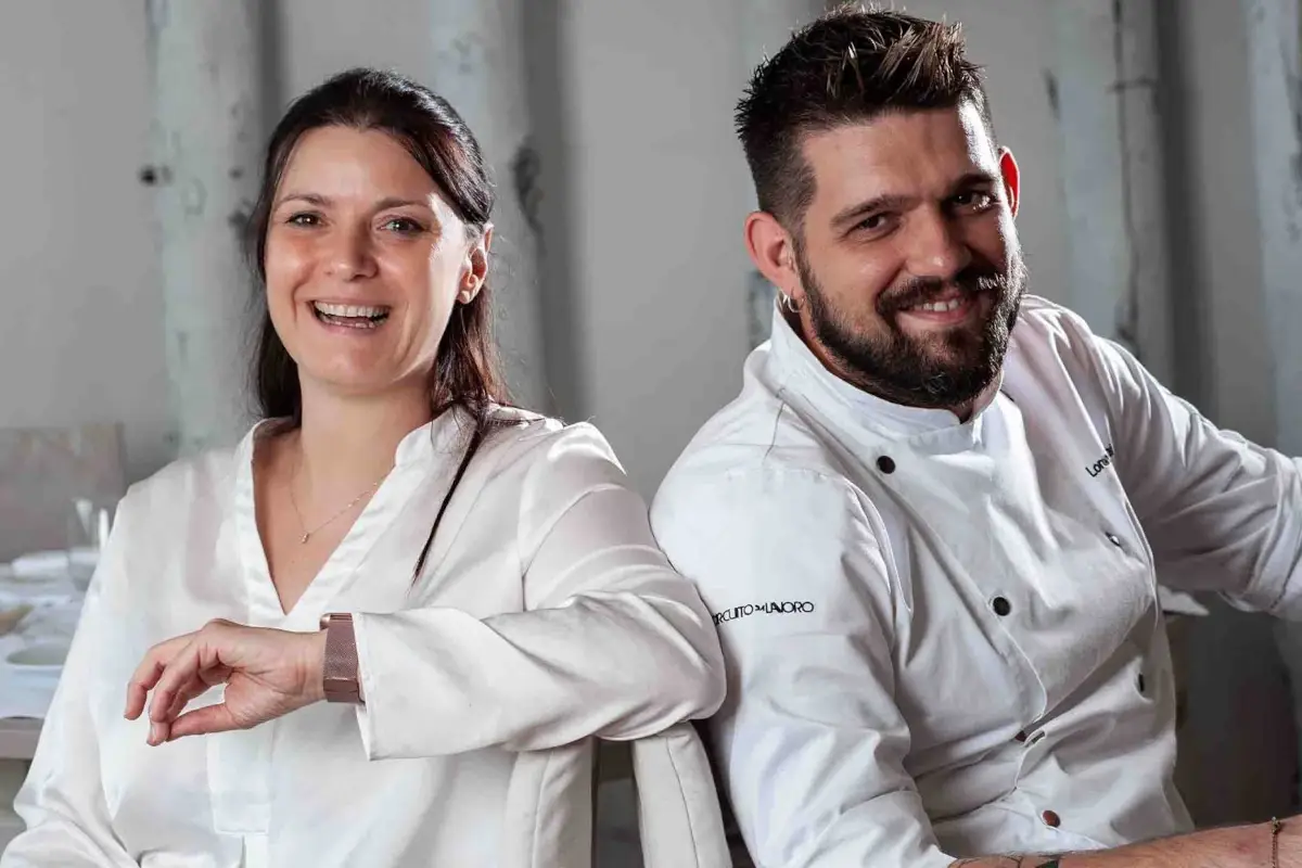 Elena Angeletti e Lorenzo Cantoni&nbsp; A &ldquo;Il Frantoio&rdquo; di Assisi l'olio &egrave; protagonista anche... nel bicchiere