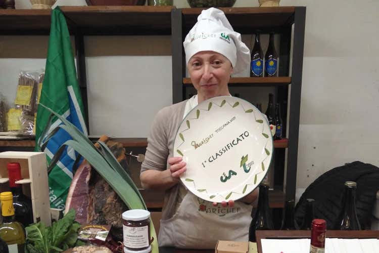 (Elena Pardini &egrave; la prima Agrichef toscana La sua zuppa seduce il festival regionale)