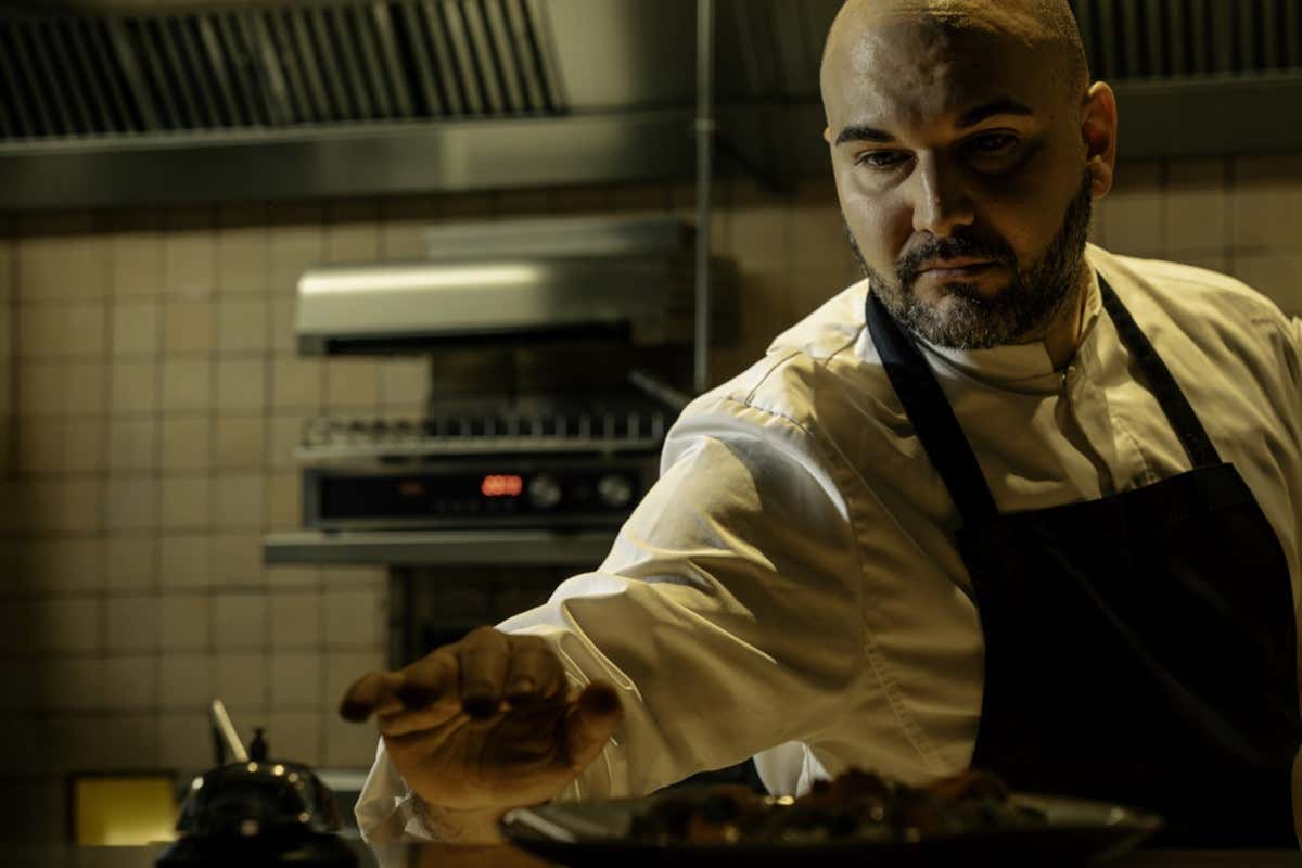 L’executive chef Manuel Mistrangelo