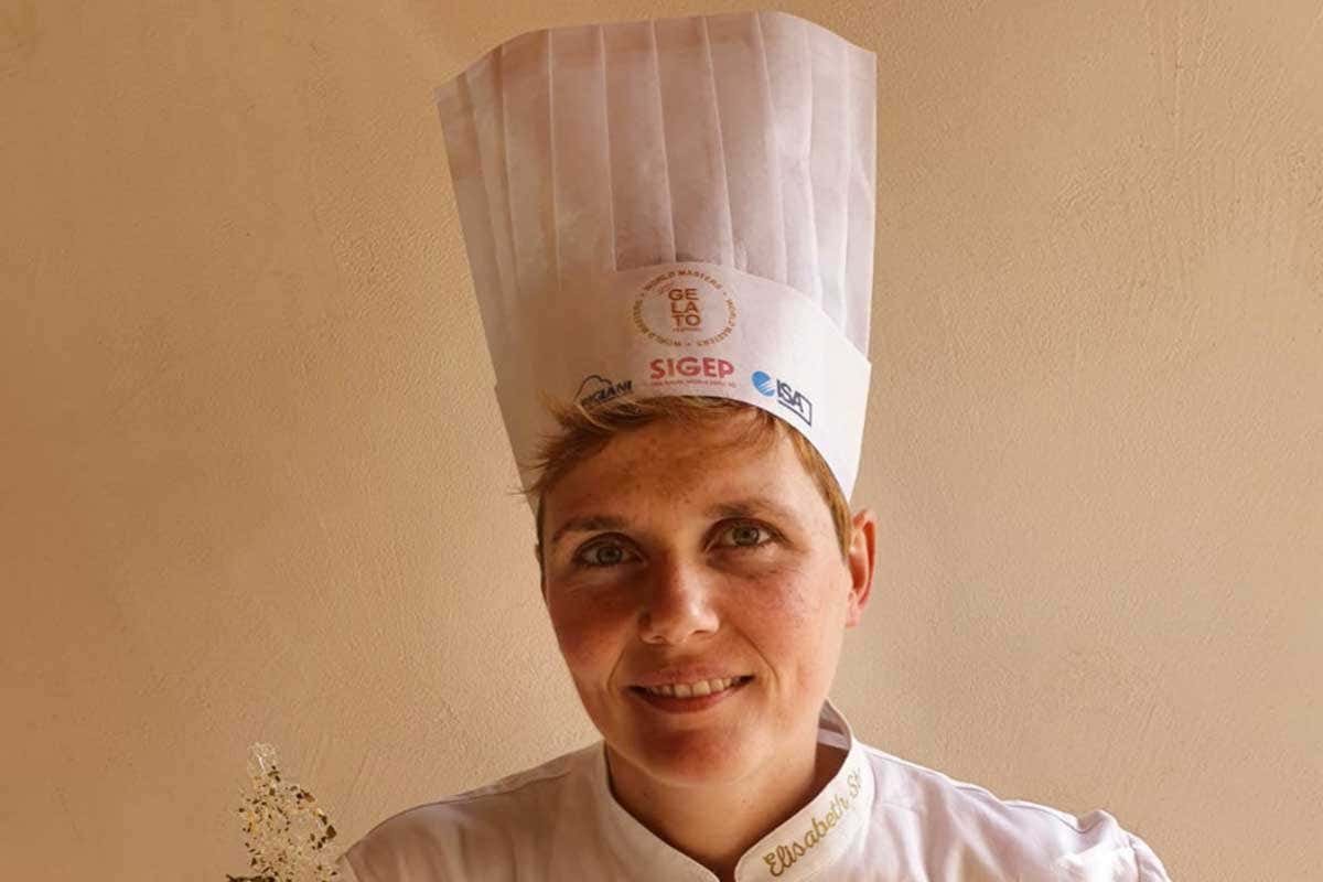 Elisabeth Stolz dell’Osteria Hubenbauer di Varna (Bz)  A Bologna si decide il gusto di gelato migliore al mondo, 33 quelli in gara