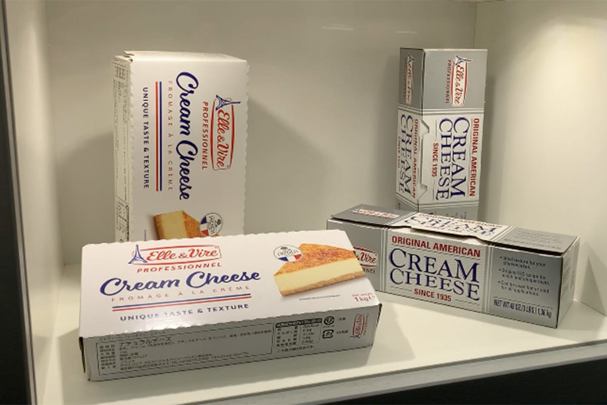 Cream Cheese Elle & Vire Professionnel ATTESA VIDEO - Burro panna formaggi: il valore aggiunto di Elle