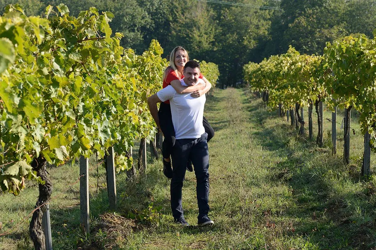 Emanuele Pellegrini e Monica Rossetti Fattoria di Petrognano, una storia di famiglia che &ldquo;sposa&rdquo; l&rsquo;innovazione