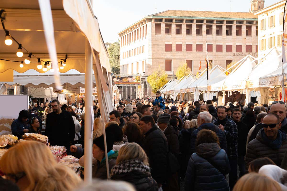 Un'immagine dell'Emiliafoodfest di Carpi (foto dal sito di Emilia food fest) Sulla via del gusto, un tour di imperdibili eventi culinari