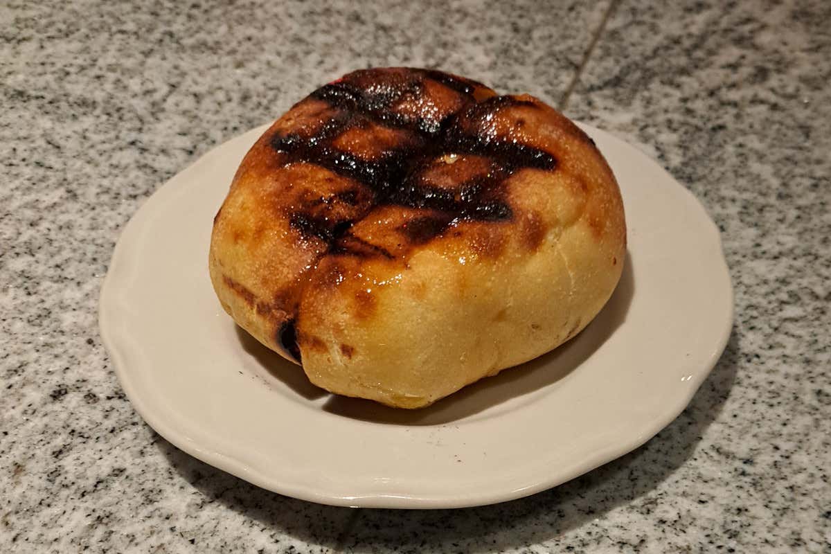 Focaccetta di patate alla brace