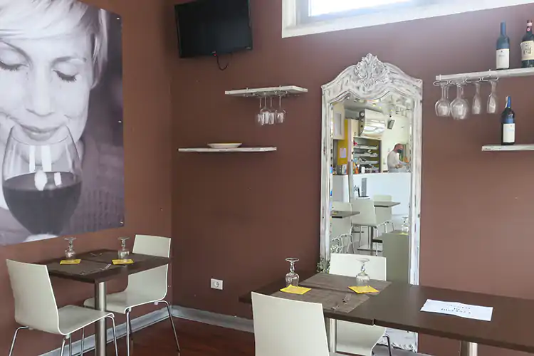 L'angolo degustazione dell'Eni Caf&eacute;