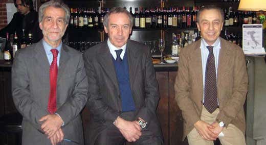 Claudio Galletti, Beniamino Quintieri e Fabio Carlesi Claudio Galletti, Beniamino Quintieri e Fabio Carlesi