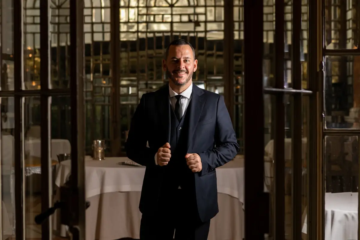 Rudy Travagli (foto Cred Aromi.Group) Enoteca La Torre &egrave; la miglior cantina di ristorante in Italia