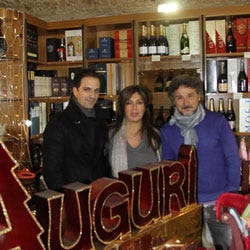 Luca Marino con i genitori Luciana Nicoletta e Raffaele Marino