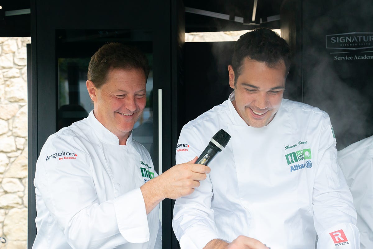 Enrico Cerea e Davide Tangari Alta cucina direttamente sul green: tre tappe per Ristogolf 2021