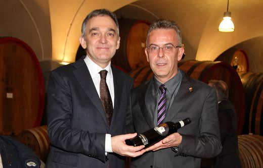 Enrico Rossi ed Eros Trabalzini