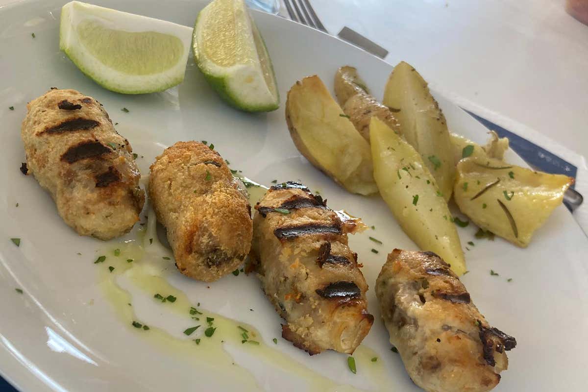 Involtini di pesce spada alla griglia