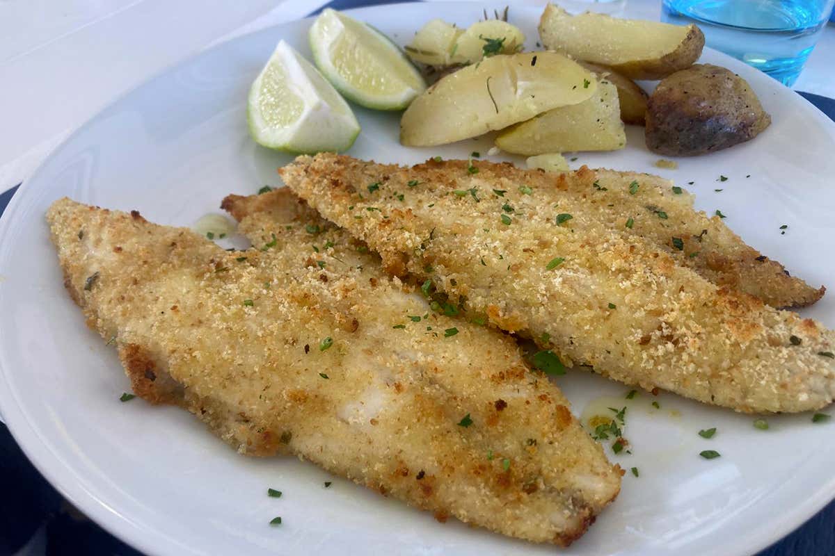 Cotolette di pesce (filetti di spigola)