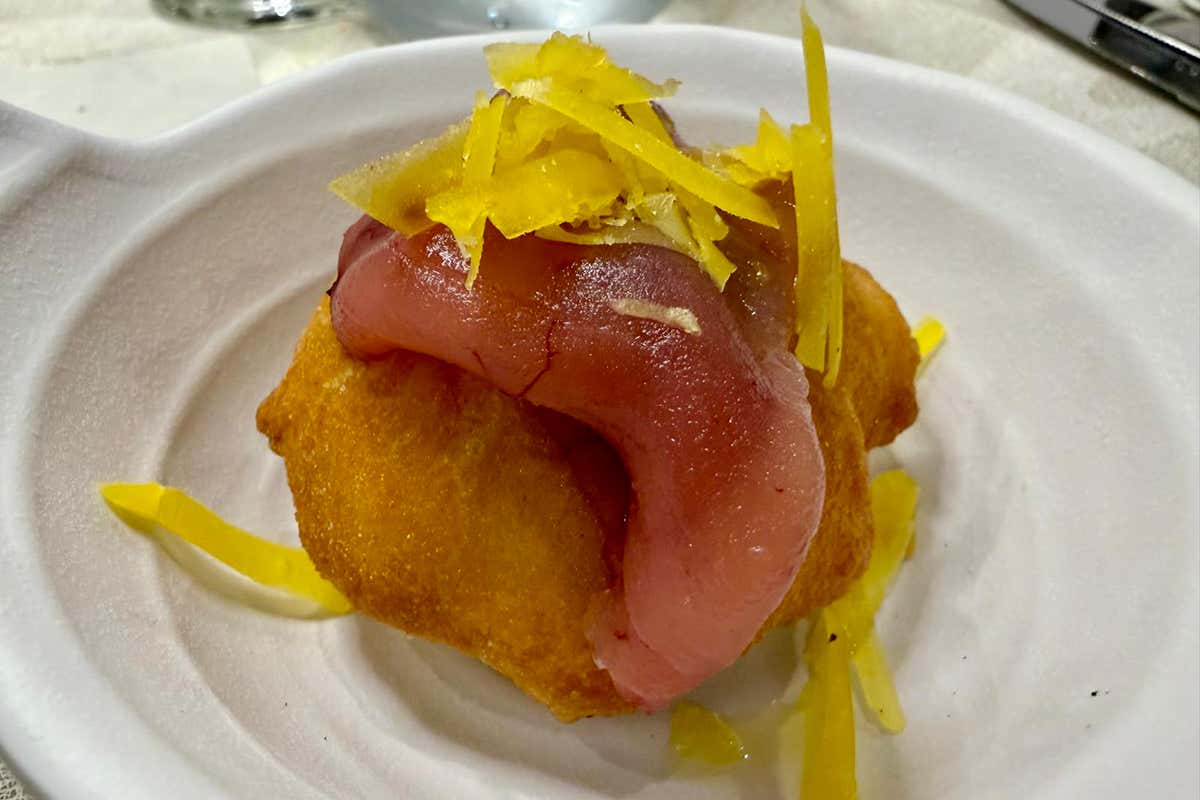 A Galati Marina la cucina del futuro: salumi di mare e frollatura del pesce A Galati Marina la cucina del futuro: salumi di mare e frollatura del pesce