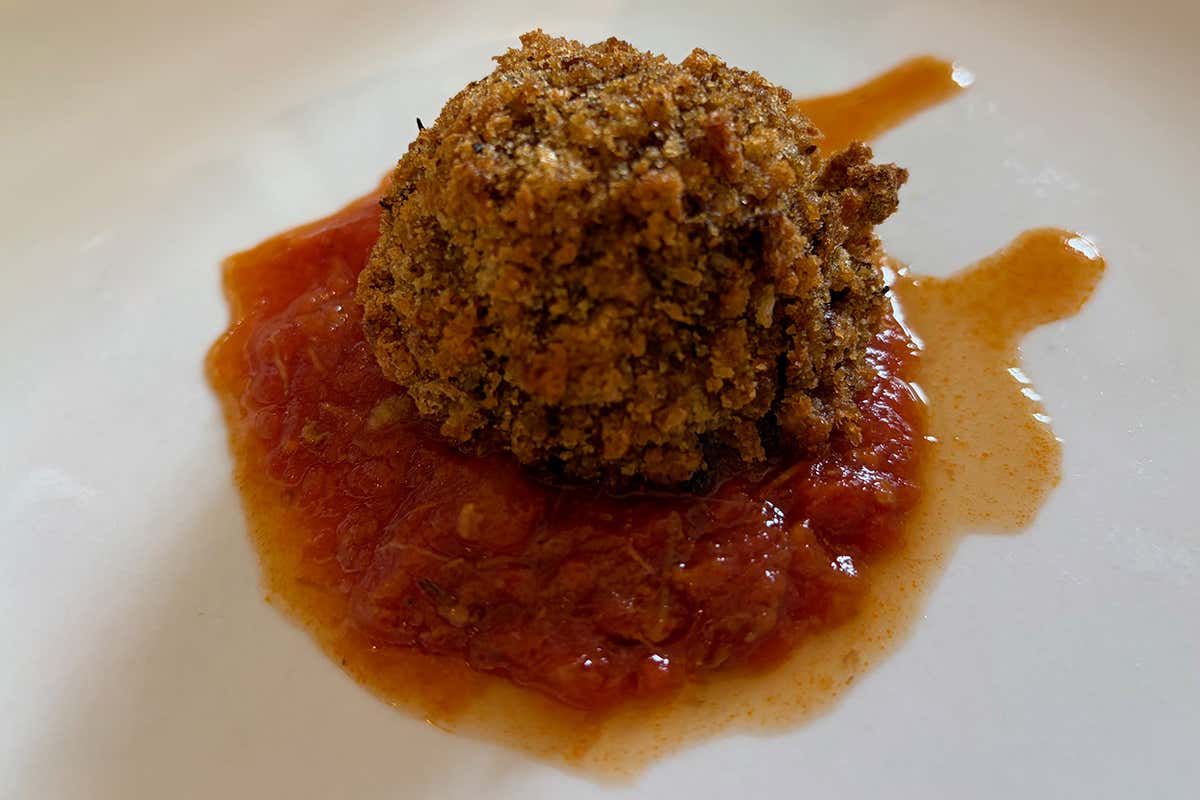 Polpette fritte di coda alla vaccinara