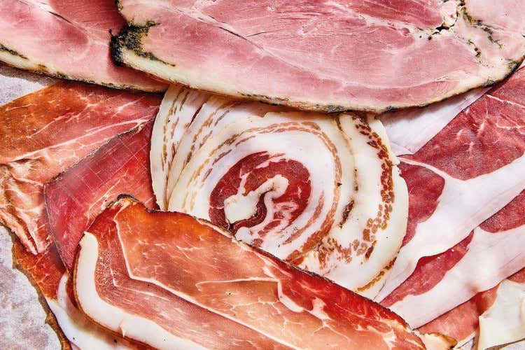 Alcuni salumi di Epoca Grill & Pizza