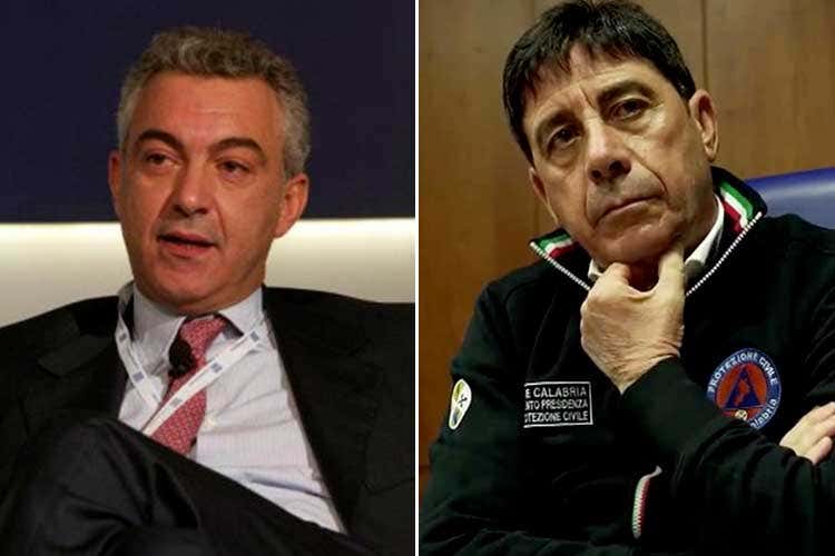 Domenico Arcuri e Domenico Pallaria - Non dev'esserci spazio per errori se la vita degli italiani è a rischio Domenico Arcuri e Domenico Pallaria - Non dev'esserci spazio per errori se la vita degli italiani è a rischio